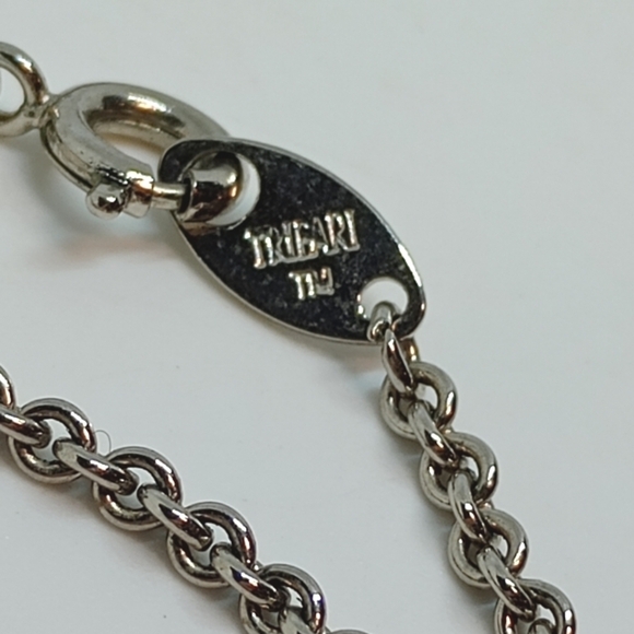 * vintage signed Trifari large dove peace bird necklace - Picture 5 of 5